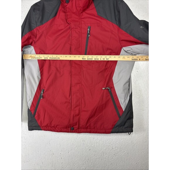 ZeroXPosur Men’s Size XL Coat Red And Gray Excellent Preowned Condition ￼￼ - Picture 3 of 9